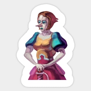 A pearl Sticker